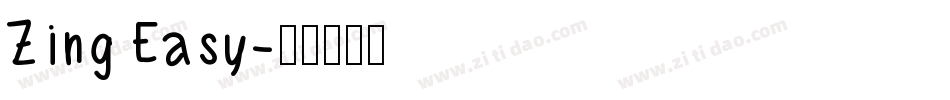 Zing Easy字体转换